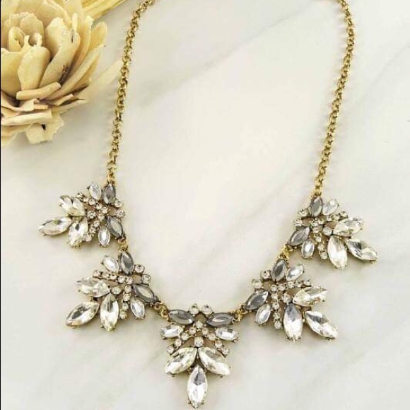 The House Of Gentry Jewelry - Rhinestone Statement Necklace